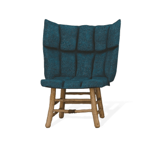 Home furniture green fabric chair